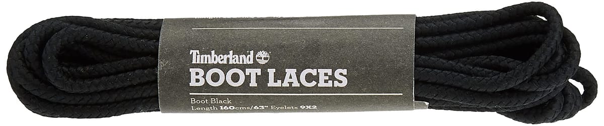 TIMBERLAND BOOT LACE 63 BLACK