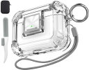 Valkit Airpods Pro 第2世代/第1世代ケース クリア クリーナーキット&ロック付き ソフトTPU Airpod Pro 2/1ケース 耐衝撃 iPod Pro 2保護ケース Airpods Pro Gen 2nd/1st(2023/20