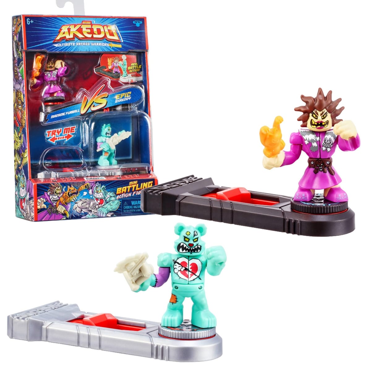 ハシートップイン AKEDO S2【日本正規品】バーサスパック（エピックシャーディー VS マダムファーボール) ULTIMATE ARCADE WARRIORS