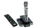 オン・ステージ 佐藤商事 パーソナルカラオケ オンステージ お家カラオケ 内蔵1200曲 ワイヤレスマイク1本付き PK-WA100(S)