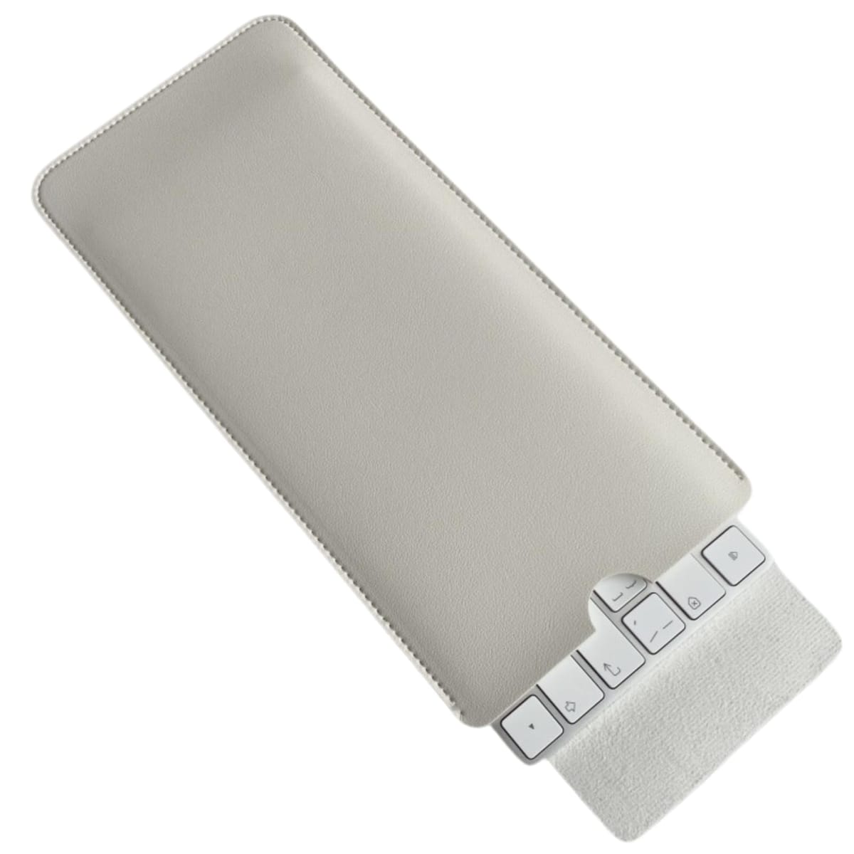 【マジックキーボード2ケース】 Magic Keyboard 2 スリムスリーブカバー ブラック 耐衝撃 合皮素材