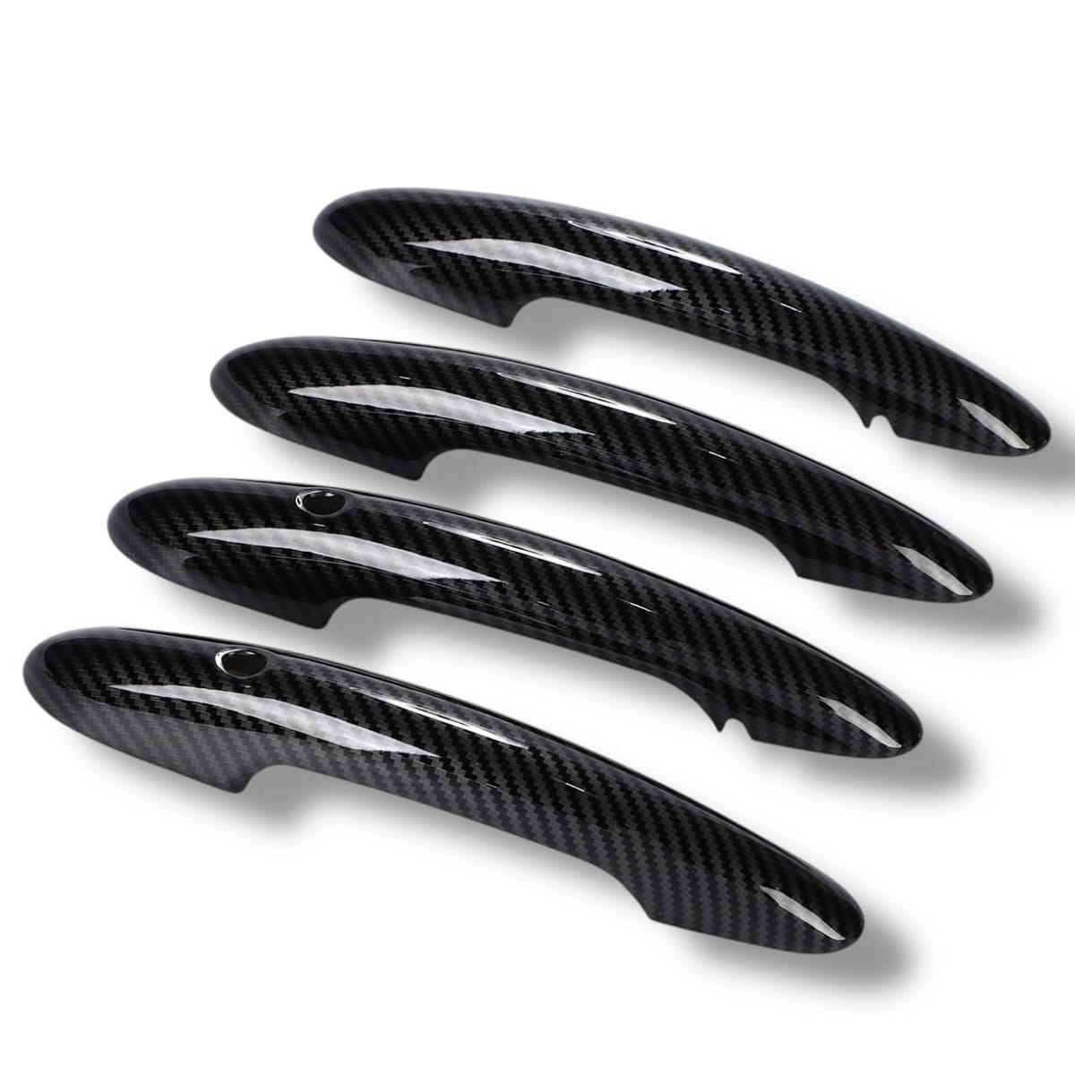 Kanoan BMW用 MINI ミニクーパー F54 F55 F60 等 ドアハンドルカバー ドアハンドル カバー 5ドア車 コンフォートアクセス 穴有り 対応 4個セット スマートキー ミニ クーパー クラブマン ハッチバック クロスオーバー カスタ