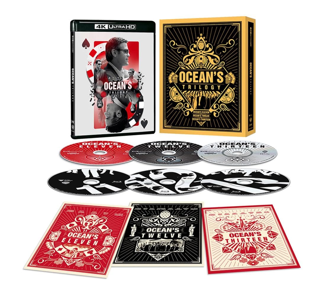 (初回仕様)オーシャンズ トリロジー コレクターズBOX (4K ULTRA HD&ブルーレイセット)(6枚組/豪華封入..