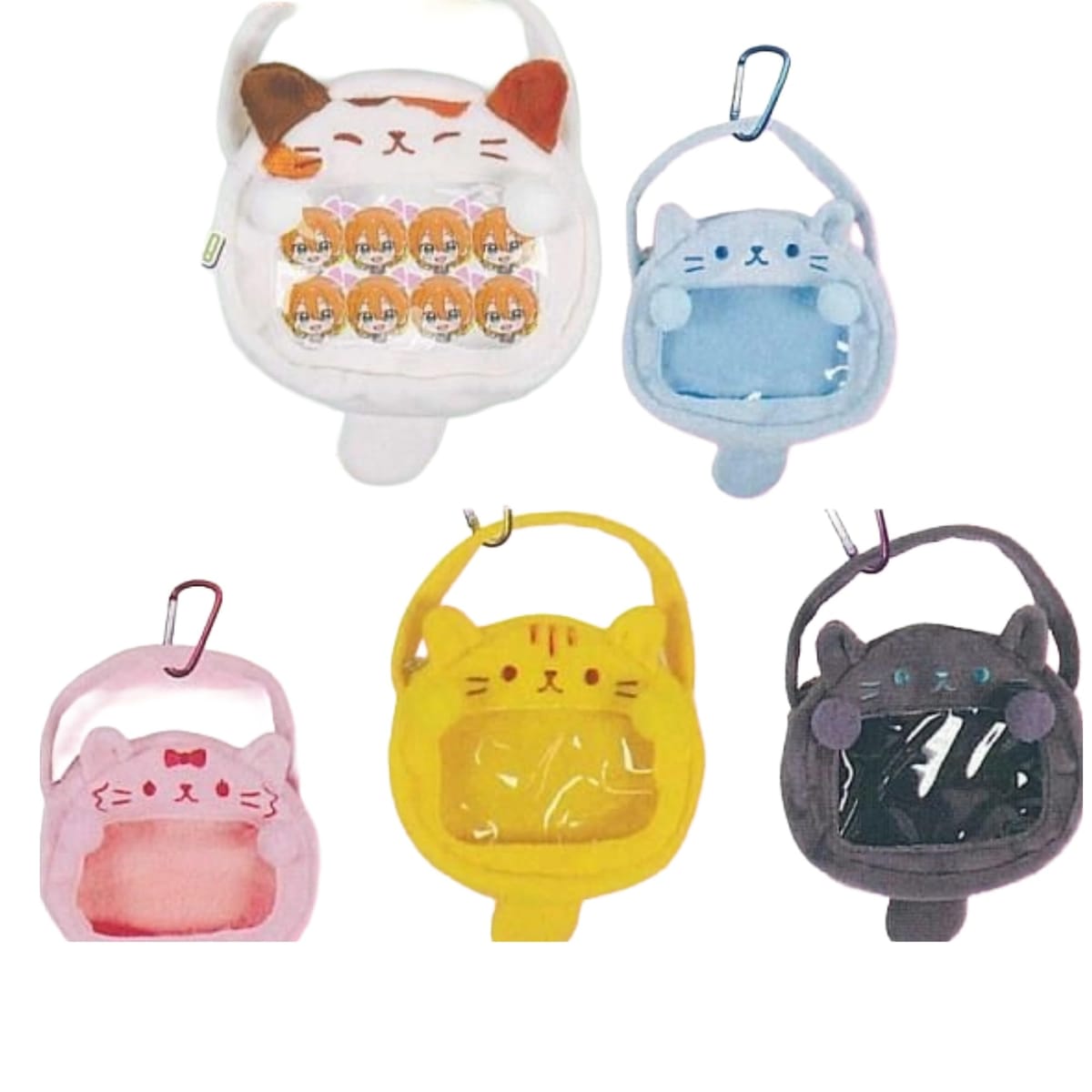 トイズスピリッツ 本当に使える！ミニチュア推しごとバッグマスコット にゃんこタイプ × 全5種セット ..
