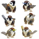 奇譚クラブ ことりの休日 ヤンキースズメ × 全6種セット フルコンプ ガチャガチャ カプセルトイ