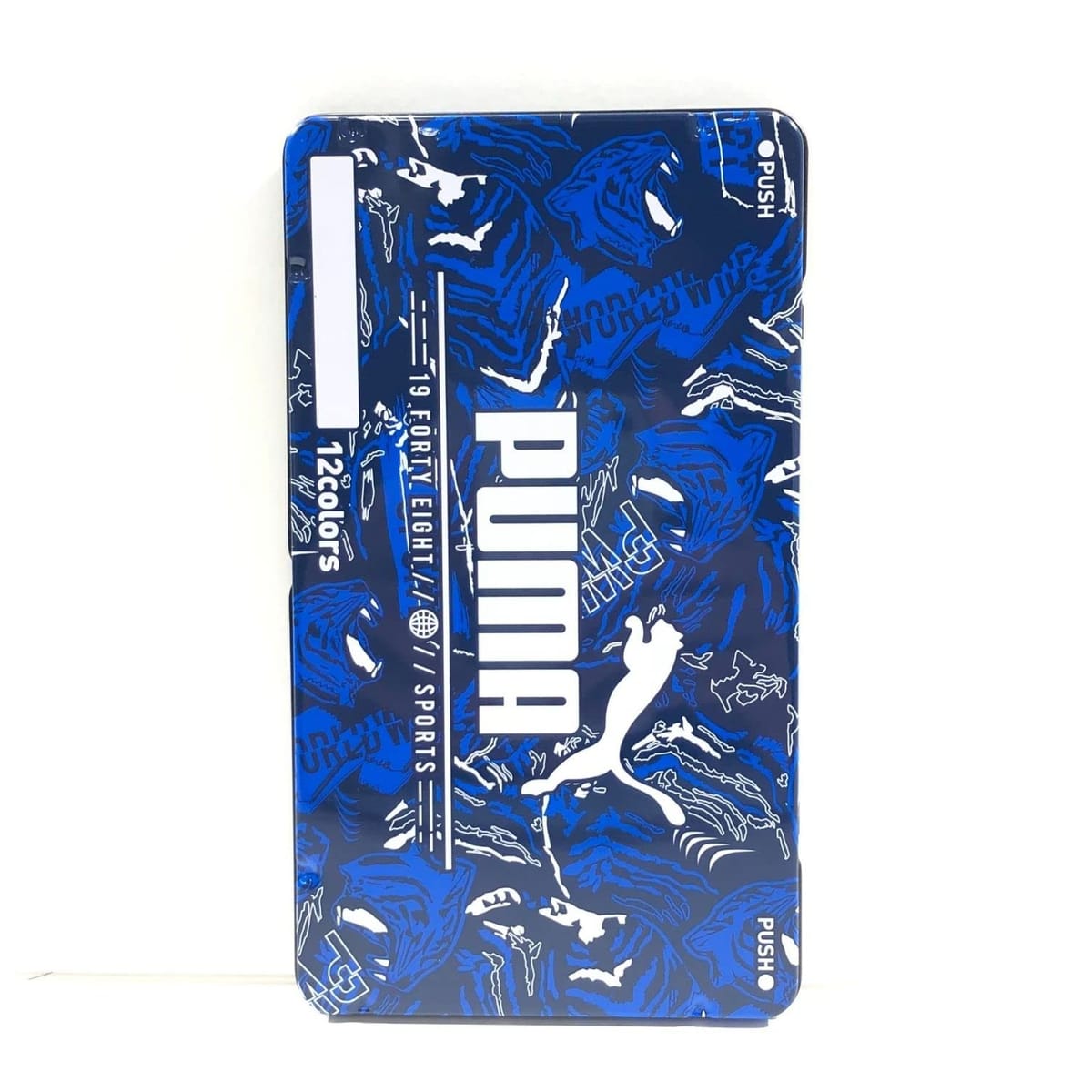 プーマ 色鉛筆 12色 PM107 缶ケース入