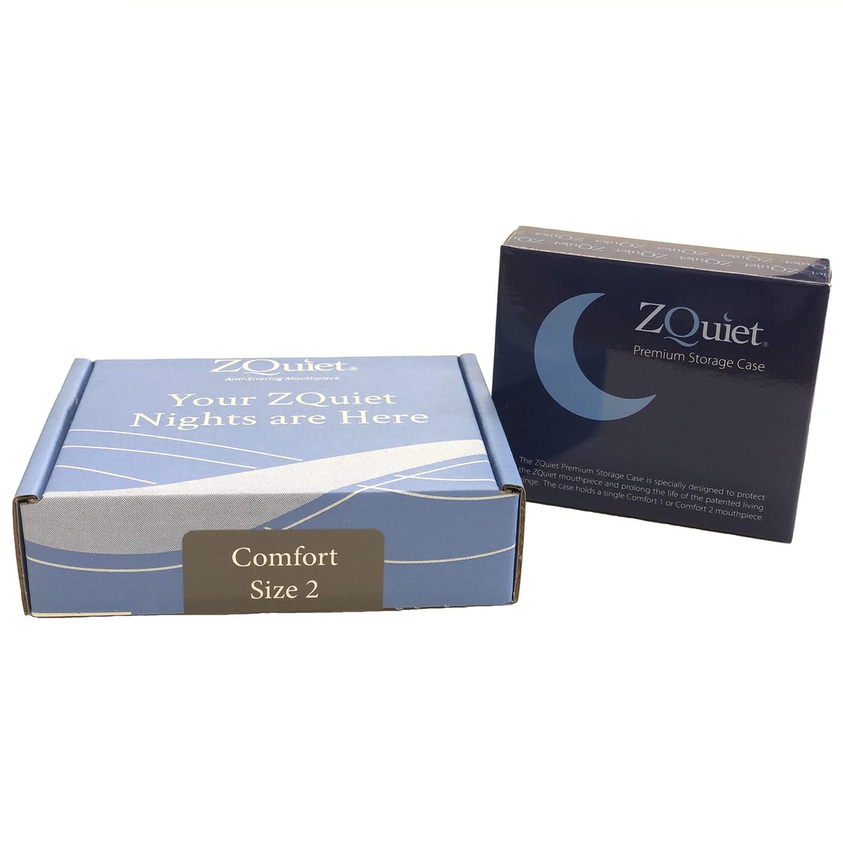 ズィークヮィェット ZQuiet 米国製 サイズ2 保管ケース付 顎 前方移動6mm いびき マウスピース いびき対策用品 いびきグッズ いびき軽減 いびき サポーター（2）