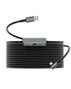 Amavasionリンクケーブル 16フィート Meta Quest2/Proアクセサリー対応 電源用個別充電ポート付き 高速USB 3.0 Type A to C データ転送リンクケーブル ゲーミングPC用