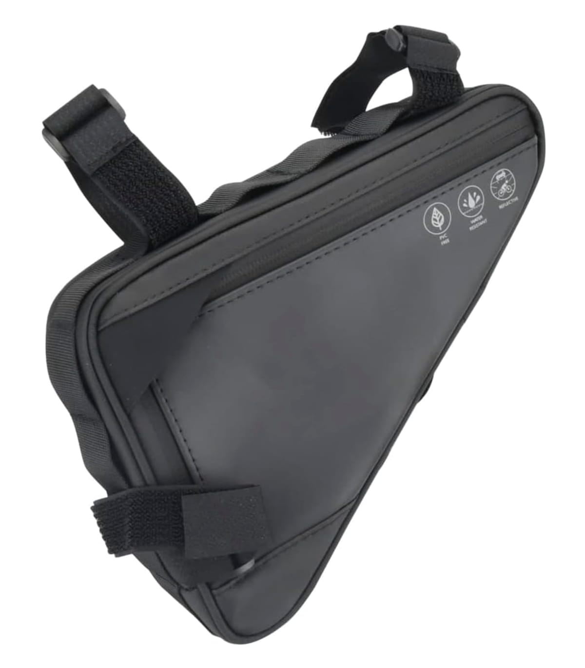 hackgear 自転車 フレームバッグ ロードバイク 簡単装着 防水 反射材 軽量 小物入れ 大容量 サイクリング