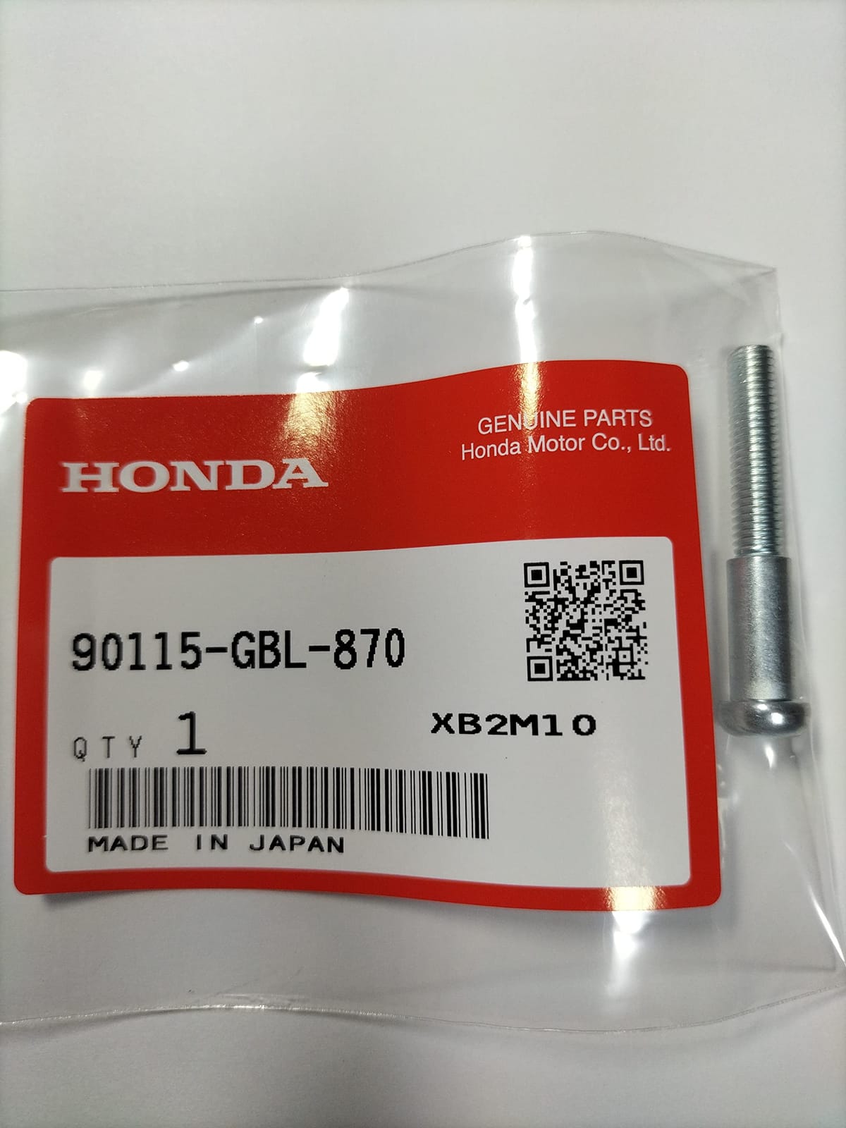 ホンダ純正 スクリュー ハンドルレバーピポット 90115-GBL-870