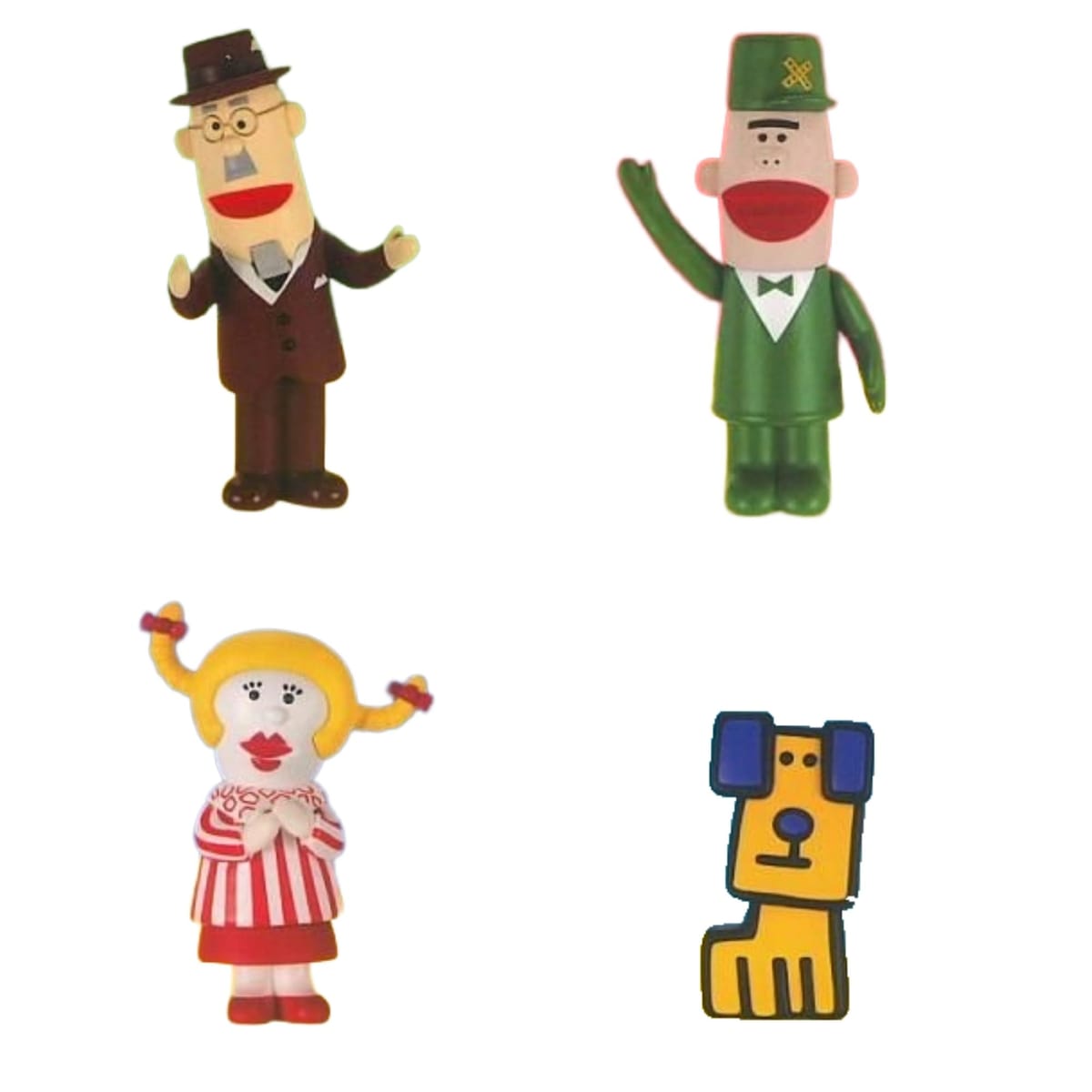 ケンエレファント ハッチポッチステーション フィギュアコレクション × 全4種セット フルコンプ ガチャガチャ カプセルトイ...