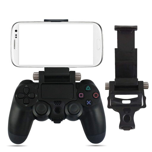 SELECOCO PS4 コントローラー用 スマホホルダー ブラケット式 スマートフォン固定 ゲーム操作改善 スマホマウントホルダー PS4 コントローラー固定 PlayStation 4 対応 SELECOCO PS4 コントローラー用 スマホホルダー ブラケット式 スマートフォン固定 ゲーム操作改善 スマホマウントホルダー PS4 コントローラー固定 PlayStation 4 対応