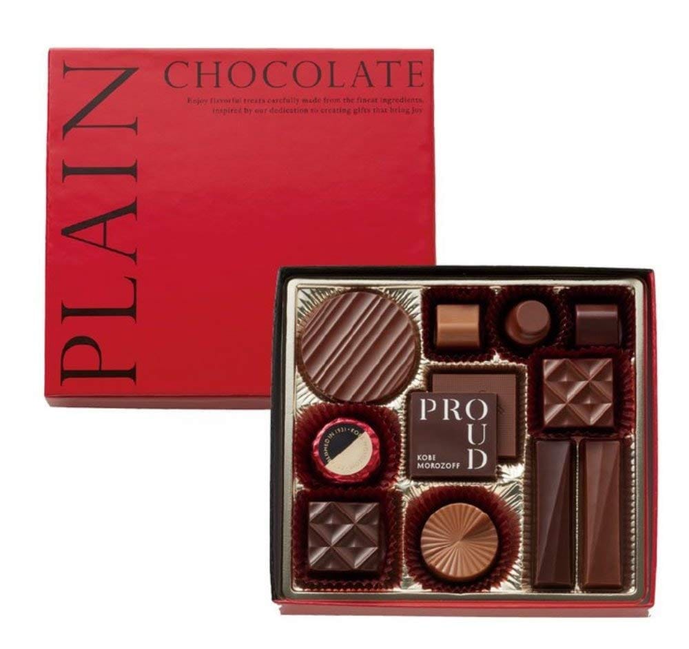 モロゾフ プレーンチョコレート 12個入