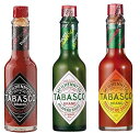 タバスコ スコーピオンソース・ハラペーニョソース・ハバネロソース 瓶 60ml 各1本 3本セット