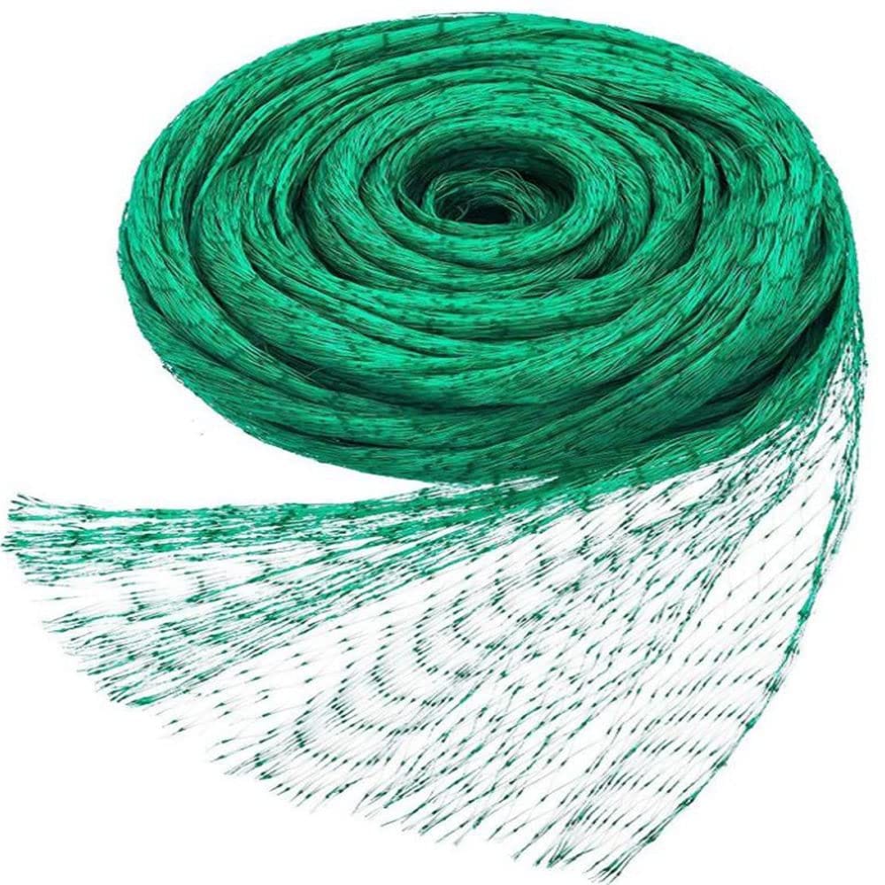 ASPALAND 鳥よけ 防鳥 園芸 ネット 農業 果樹 防鳥 網 カラスよけ 鳥害対策 伸縮性ある メッシュ グリ..