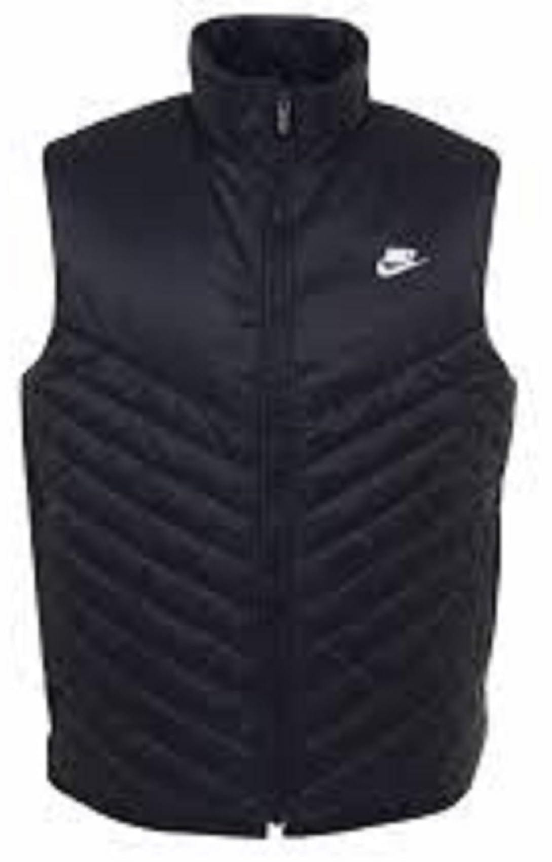 [ナイキ] Therma-FIT WINDRUNNER ウィンドランナー ミッドウェイト 中綿パファー ランニングベスト XL(176-185) cm 国内正規品 FB8202 ブラック/ブラック