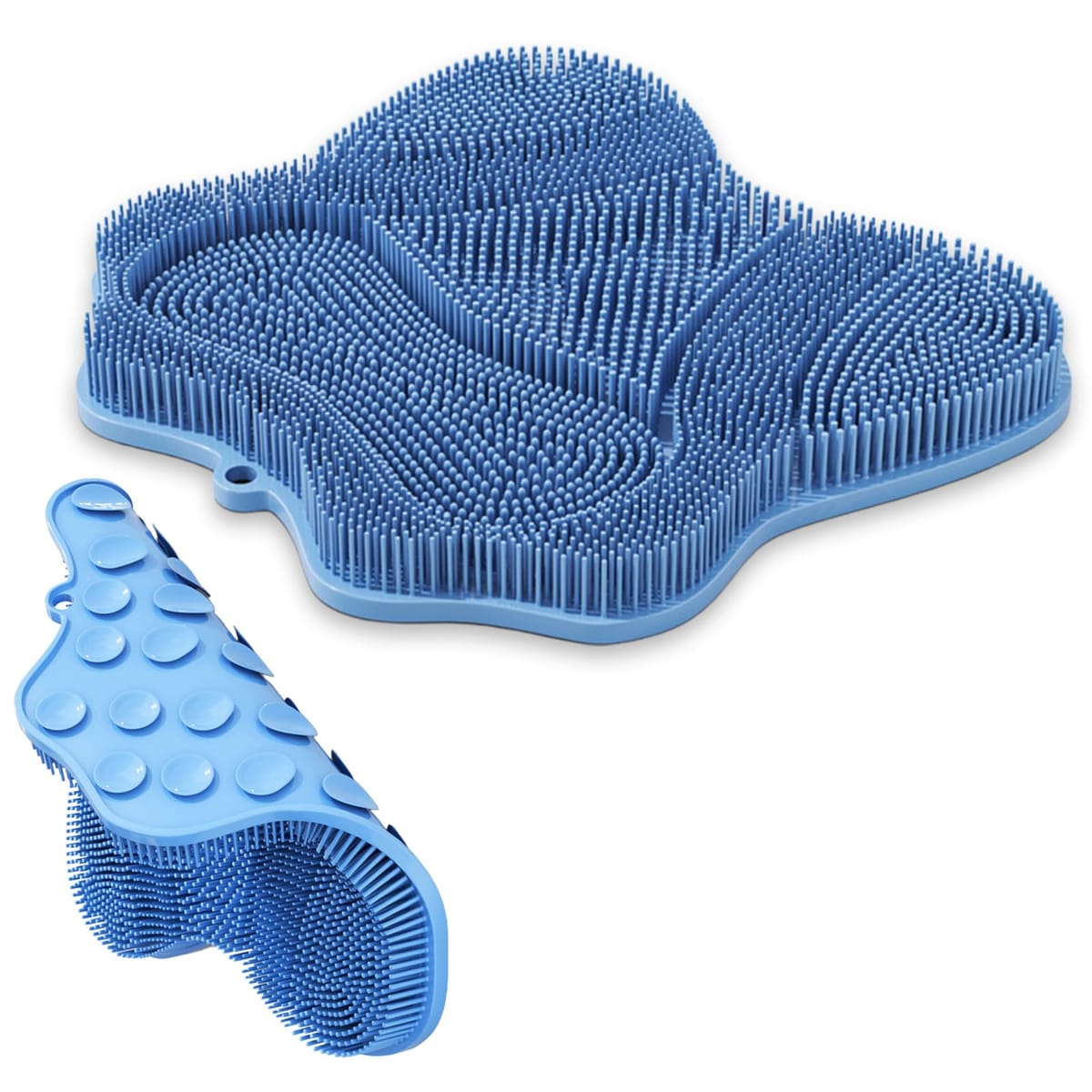 ONE-K フットブラシ 足洗いマット 足の匂い消し 足洗いブラシ足裏ブラシ 足ブラシ 角質除去 吸盤付き ..