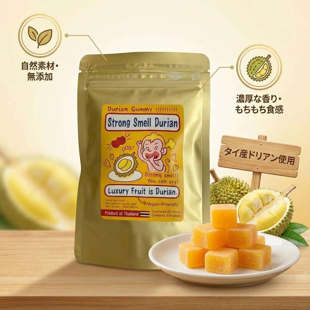 はまる食品 ドリアングミ ドリアンチューイ ミックス 4個入り 2