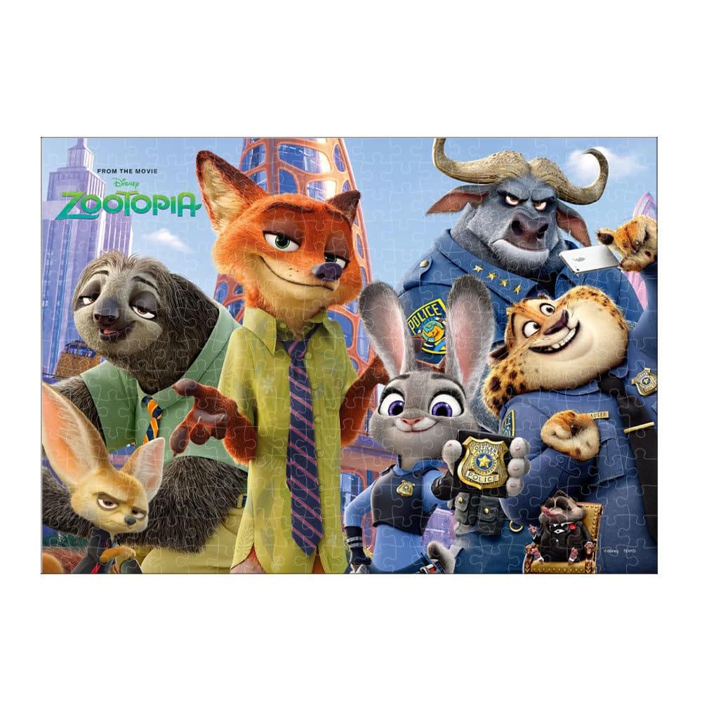 テンヨー(Tenyo) 【日本製】 300ピース ジグソーパズル ディズニー 街の名コンビ（ズートピア） (30.5x..