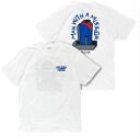 MAN WITH A MISSION (マンウィズアミッション)ウォール Tシャツ(ホワイト)