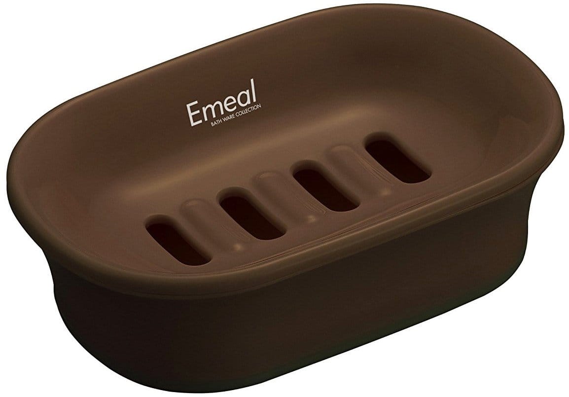 アスベル 石けん皿 「Emeal」 ブラウン 5636