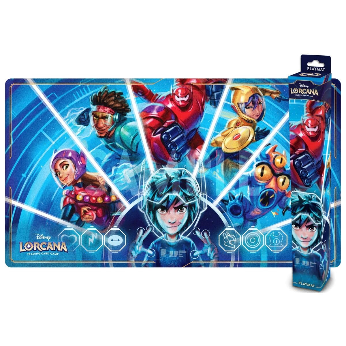 Ravensburger ディズニー ロルカナ TCG:Archazia's Island Playmat featuring Big Hero 6 - We Could Be Immortals | カード保護 | 万能なゲーム、デスク、マウスパッド