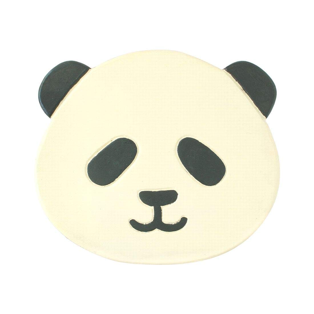 木製 椅子 イス ラウンドスツール (パンダ柄) インテリア 家具 ナチュラル雑貨 [2]