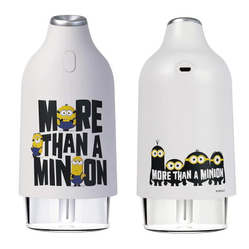 MINION ミニオン ミニオン ギフト 誕生日 子供 キャラクター 加湿器 小型 卓上 超音波式 (ミスト) LEDライト ムードライト 連続Max7時間 自動停止 静音 水こぼれ防止 XL01-HM01-02 ホワイト MINION ミニオン ミニオン ギフト 誕生日 子供 キャラクター 加湿器 小型 卓上 超音波式 (ミスト) LEDライト ムードライト 連続Max7時間 自動停止 静音 水こぼれ防止 XL01-HM01-02 ホワイト