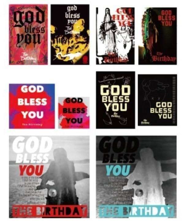 The Birthday（ザ・バースディ）GOD BLESS YOU ステッカー ステッカーセット ☆
