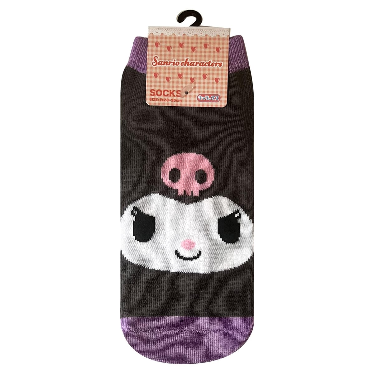 サンリオ レディース ソックス クロミ フェイス 約23〜25cm SRN3620J