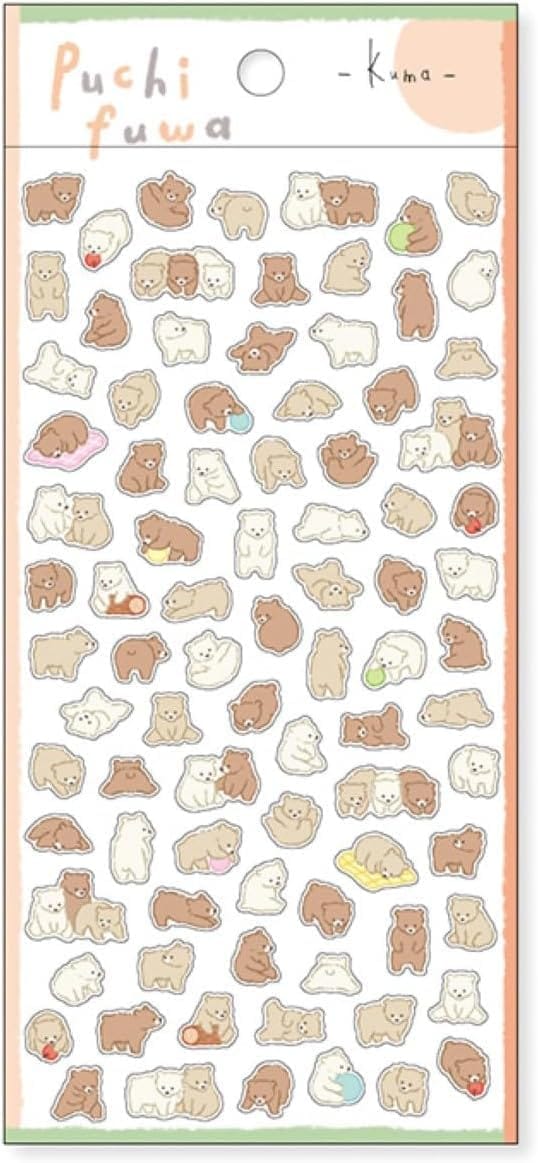 透明PET素材の動物イラストシールミニサイズでピース数が多いため、気軽に使っていただけますシール素材 : 透明PET、マットニス本体サイズ:H175×W90mmパッケージサイズ:H202×W93×D1mm重量 : 7g 透明PET素材の動物イラストシールです。ふわふわとしたかわいらしい動物たちがいっぱい!。ミニサイズでピース数が多いため、気軽に使っていただけます。