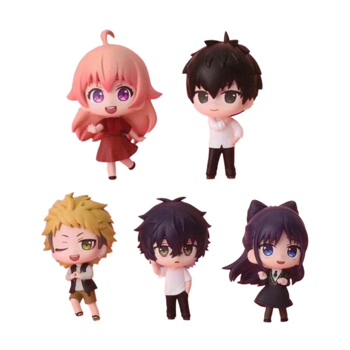 ブシロードクリエイティブ TVアニメ『ウィッチウォッチ』 コレクションフィギュアRICH × 全5種セット フルコンプ ガチャガチャ カプセルトイ