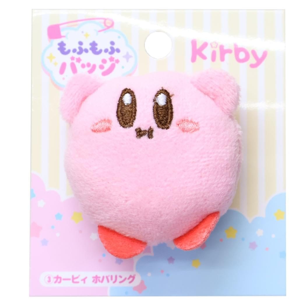 星のカービィ[マスコットバッジ]もふもふバッジ/カービィ ホバリング