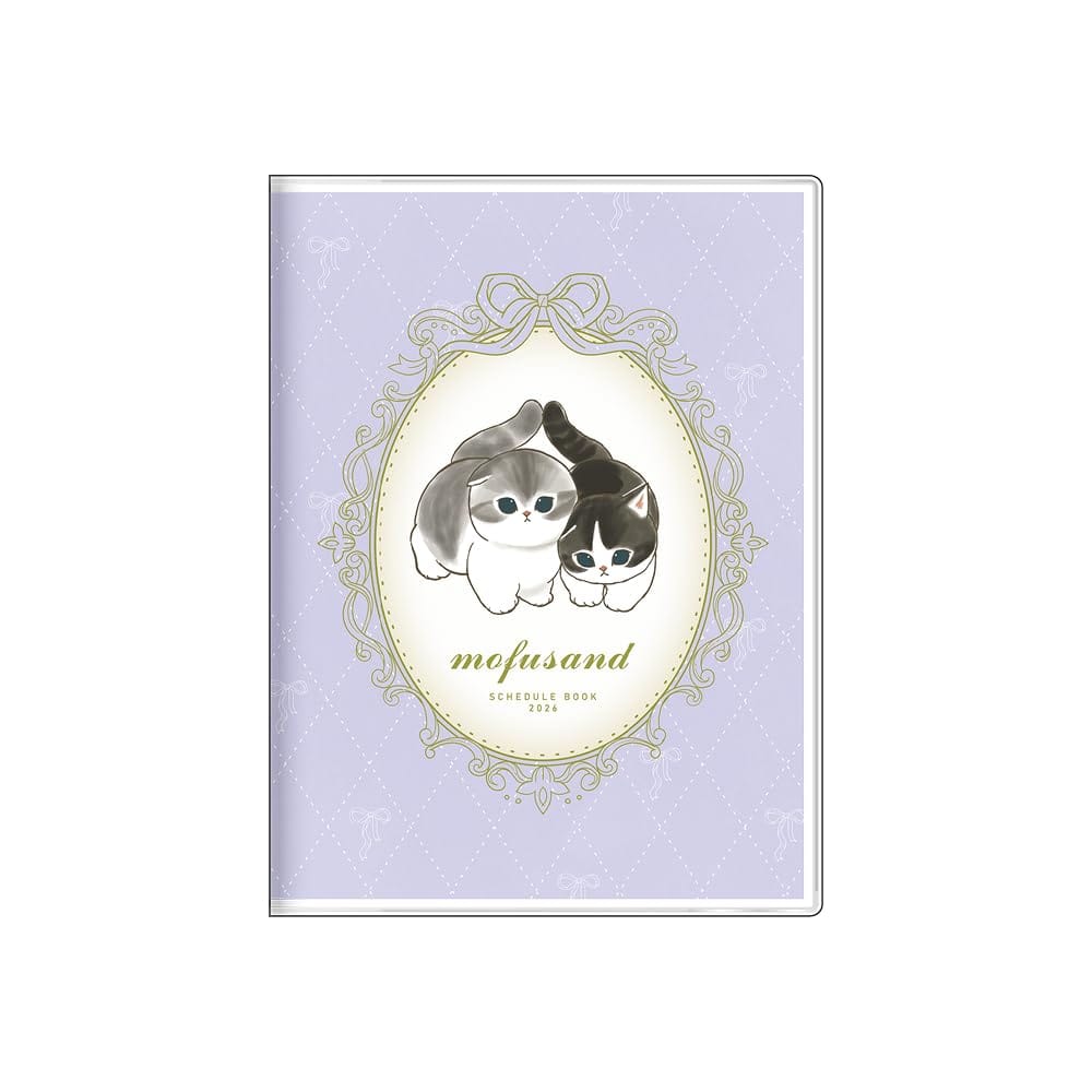 サンスター文具(Sun-Star Stationery) mofusand グッズ キャラクター手帳 2026年 月間A6 フレーム S2959178