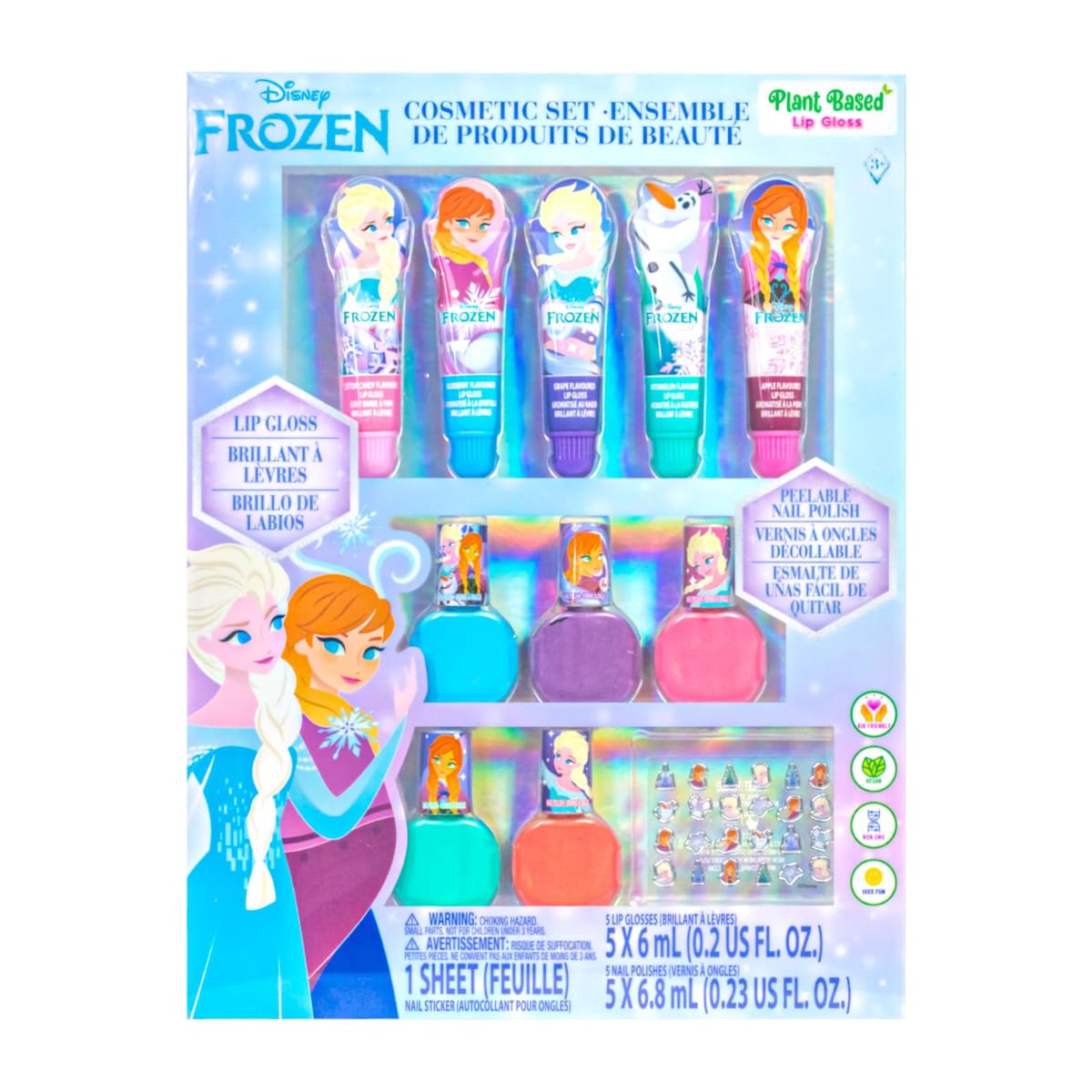 TownleyGirl Frozen 2 ディズニー プリンセス アナと雪の女王 2 水で洗える！ 豪華メイクアップセット ..