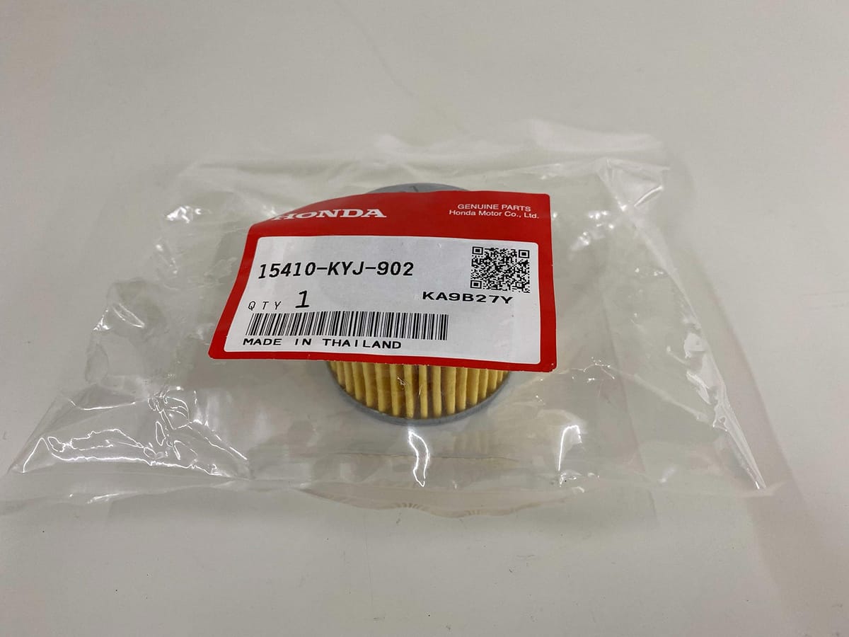 Honda(ホンダ) 純正オイルフィルターエレメント CBR250R CB250F CRF250 [ 15410-KYJ-902 ]