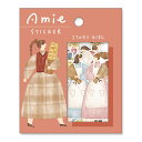 Amie sticker/アミステッカー フレークシール【ストーリガール】女の子 コラージュ デコ