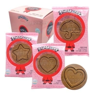 イカゲーム オジンオゲーム チョコタルゴナ 25g 3個セット (形はランダムになります) ネットフィリックス 韓国菓子 チョコレート バレ..