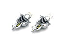 Crwon Doris 汎用品 H4 LEDヘッドライト Hi/Lo切替 6500K 12000LM ファンレス