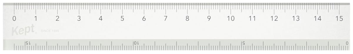 レイメイ藤井 Kept はし0定規 15cm 定規 抗菌加工