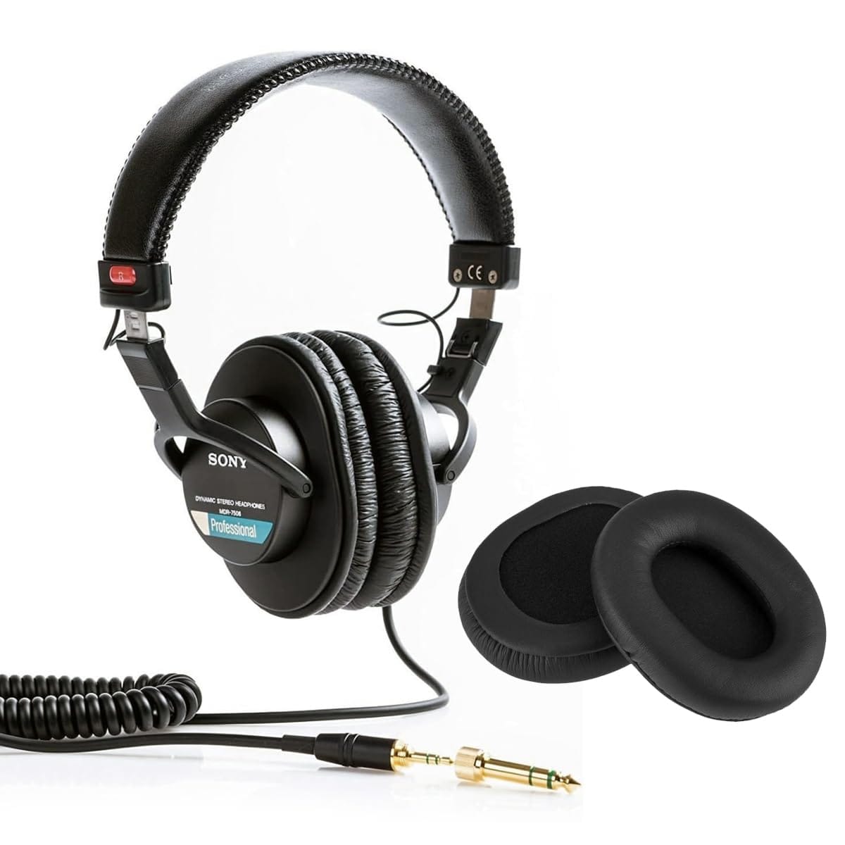 Sony MDR-7506 ץեåʥޤꤿ߼إåɥե 쥶䡼ѥåդ