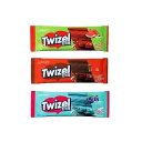 Twizel トゥウィツェル スイカ & コーラ & ブルーラズベリー 味 各70g 3個セット ツイストしたキャンディの中に液体グミが入った新感覚スイーツ 並行輸入品