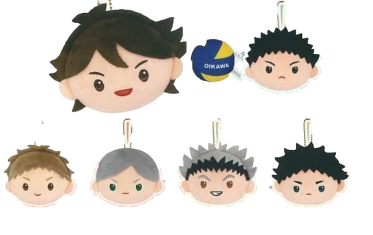 ケーツーステーション ハイキュー!! リバーシブルぬいぐるみ2 × 全6種セット フルコンプ ガチャガチャ ..