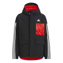 adidas(アディダス) YK アウトドアテイスト ジャケット スポーツスタイル ウェア その他ウェア (W9220) (HM7172)ブラック/ビビッド J...