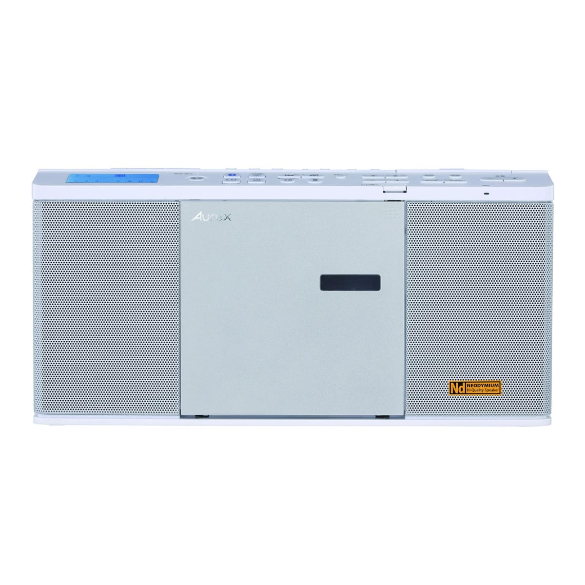 TOSHIBA(東芝) TY-ANX2(W) CDラジオ SD USB再生 Bluetooth 送受信機能 コンパクト スリム ネオジウムスピーカー スリープ タイマー 搭載 ワイドFM 対応