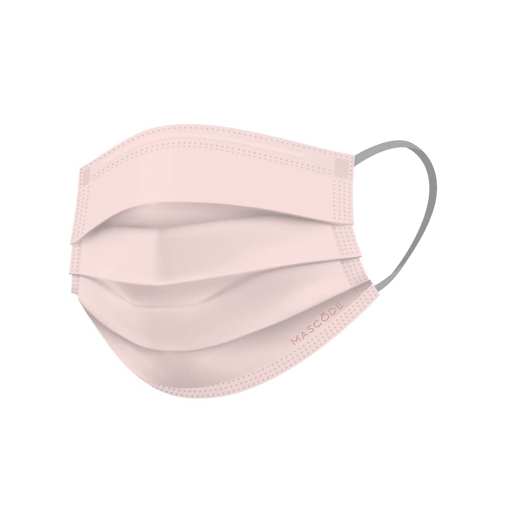 [MASCODE] 【 マスコード クールマスク (【プリーツ／M】 ライトピンク)