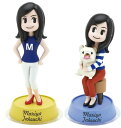 竹内まりや グッズ まりやちゃん フィギュア 2体セット(立ち・座りVer.)