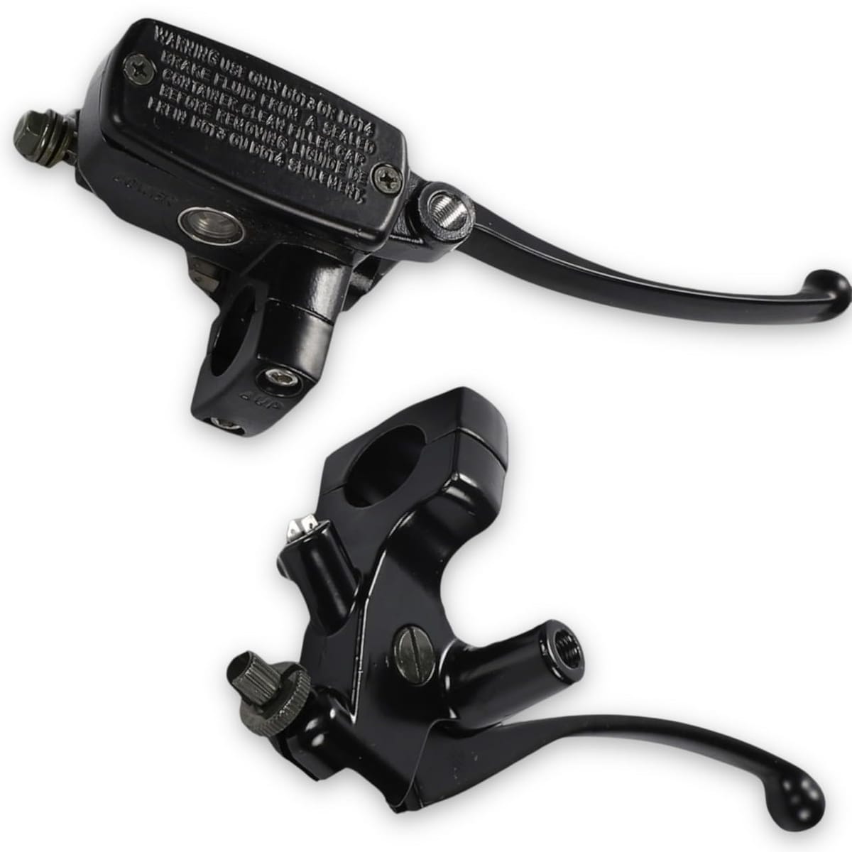 Kanoan マスターシリンダー ブレーキ クラッチ レバー セット 25mm ハンドル 用 1インチ ドラッグスター バルカン シャドウ ハーレー マグナ スティード イントルーダー ATV ダートバイク 汎用品 社外品