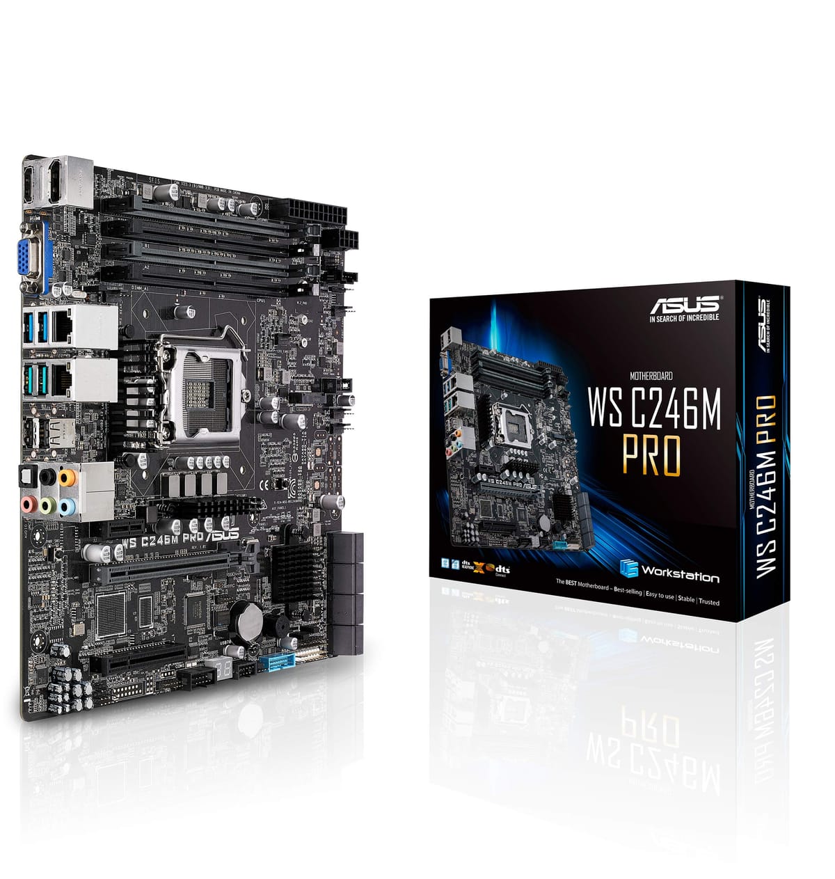 WS C246M PRO [マザーボード Intel C246/LGA1151/DDR4/SAS/U ...