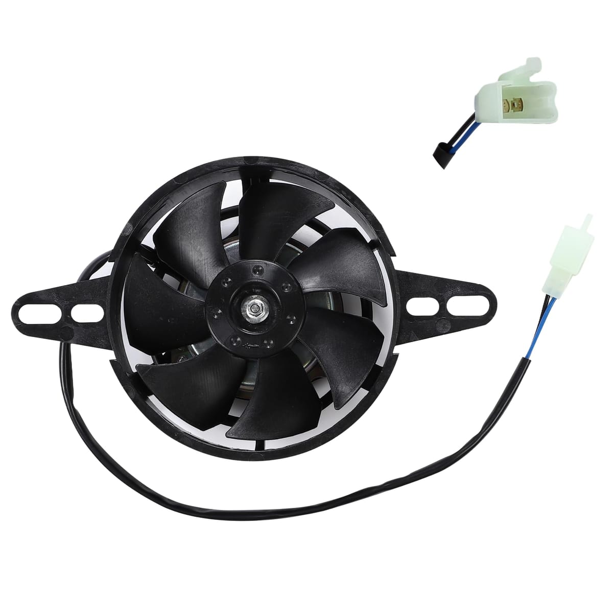 電動 ラジエーターファン 吸い込み式 12V 直径120mm 冷却 ファン 汎用品 バイク オートバイ エンデューロ オフロード モーター